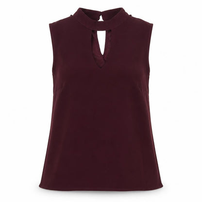 Womens UK Size 10 F&F Purple Basic Blouse