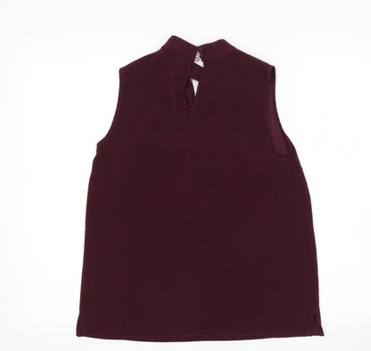 F&F Womens Purple   Basic Blouse Size 10