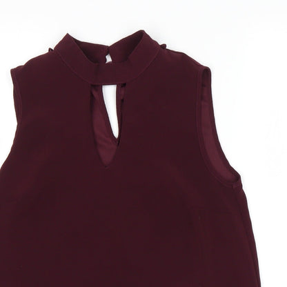 F&F Womens Purple   Basic Blouse Size 10