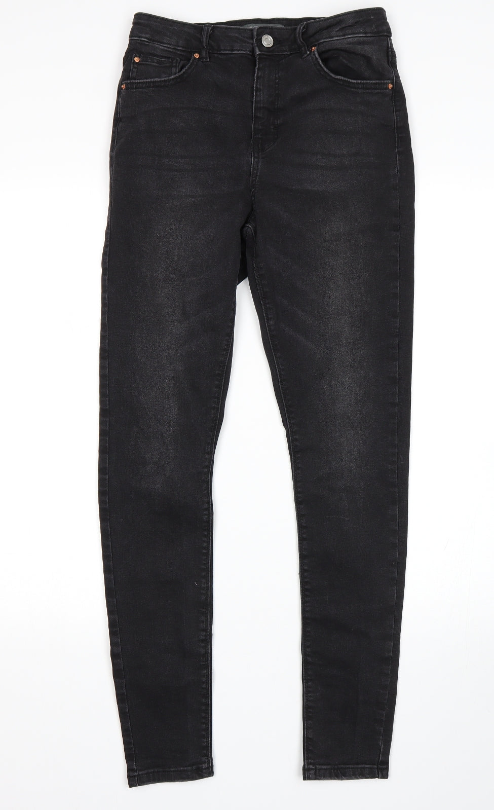 Denim co Womens Black   Skinny Jeans Size 12 L29 in