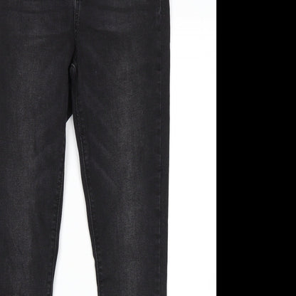 Denim co Womens Black   Skinny Jeans Size 12 L29 in