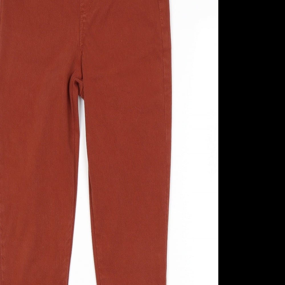 George Womens Orange   Jegging Jeans Size 8 L27 in