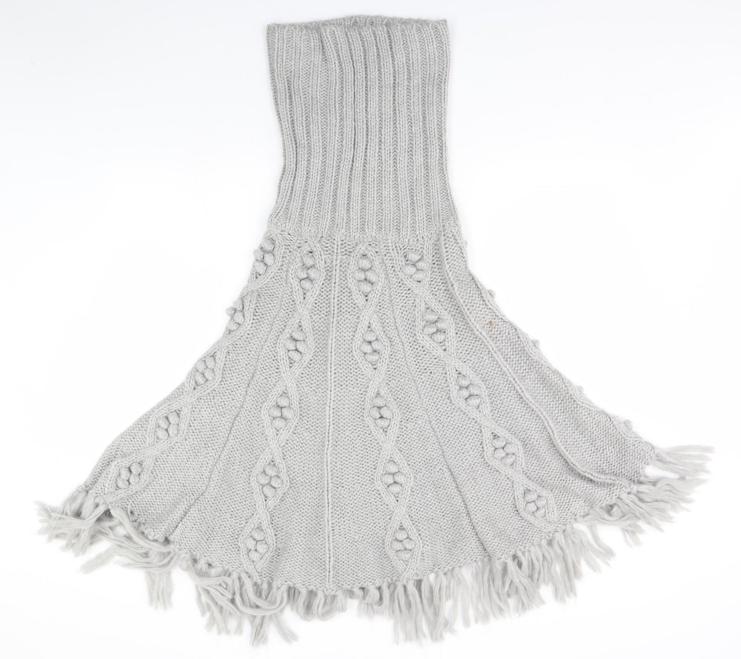 Matalan Womens Grey   Overcoat Poncho Size L