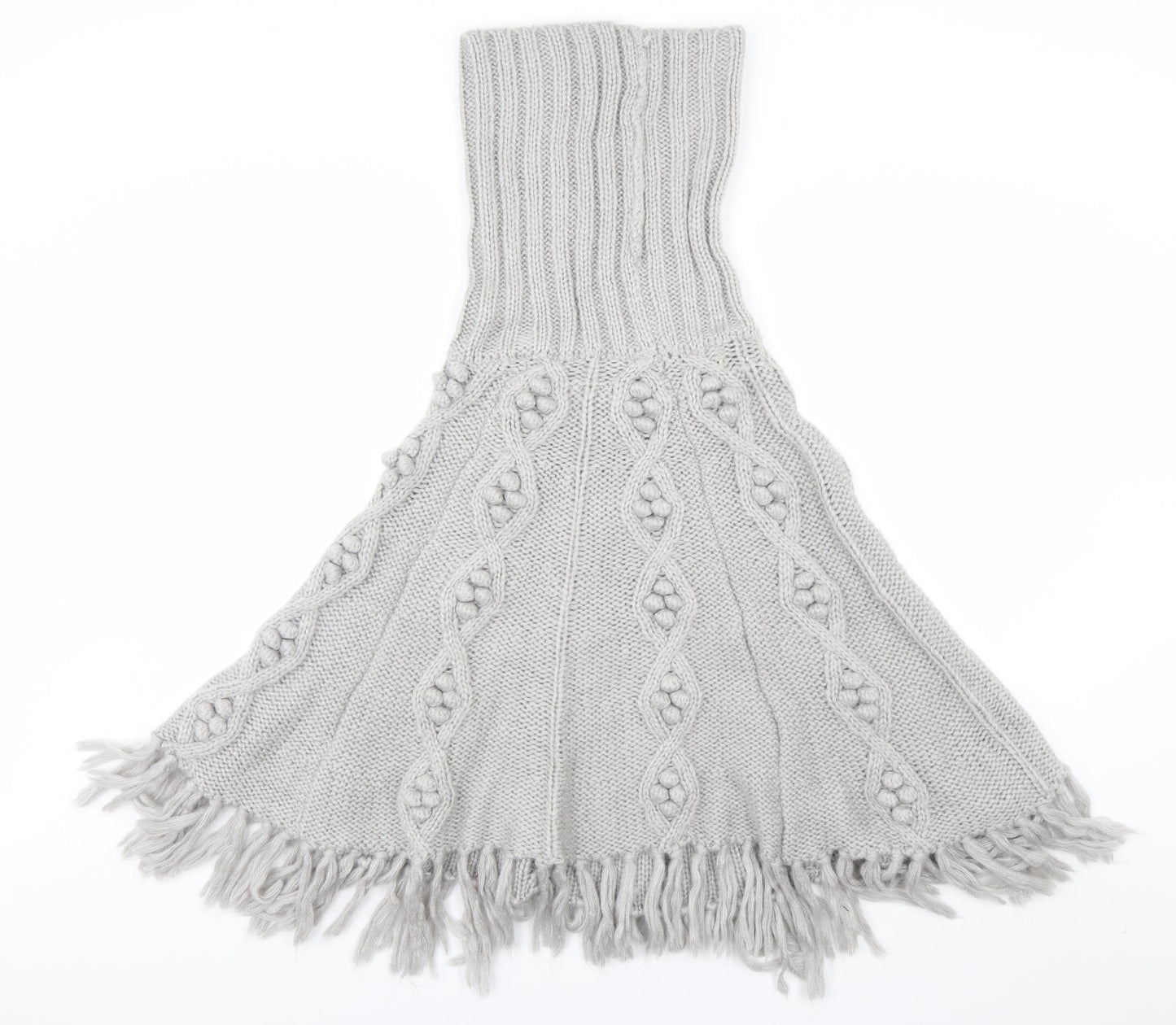 Matalan Womens Grey   Overcoat Poncho Size L