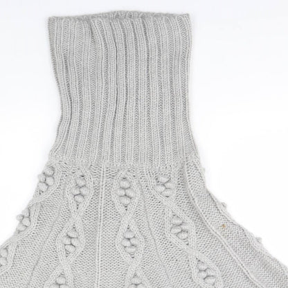 Matalan Womens Grey   Overcoat Poncho Size L