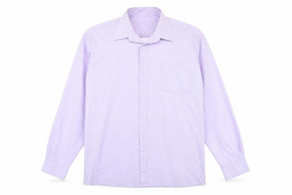 Mens UK Size 18 Cheers Blue  Button-Up Long Sleeve Casual Shirt