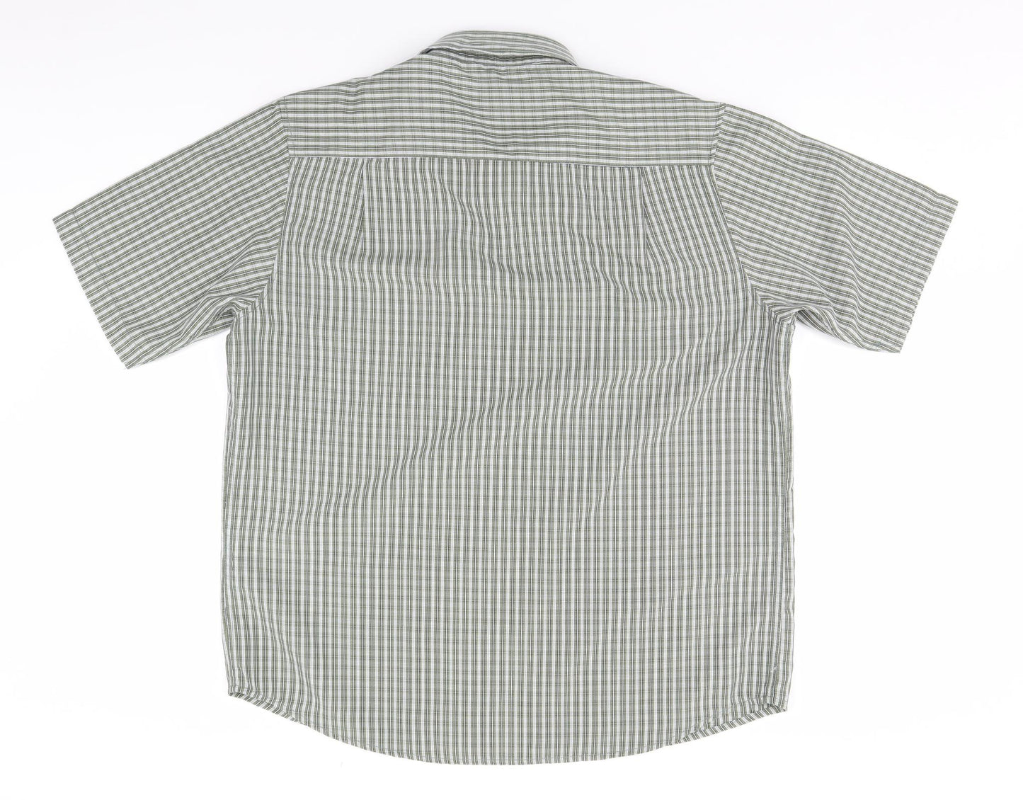 Pringle Womens Orange Plaid  Basic Button-Up Size L