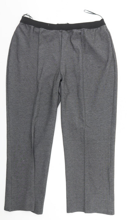 Bonmarché Womens Grey   Trousers  Size 14 L26 in