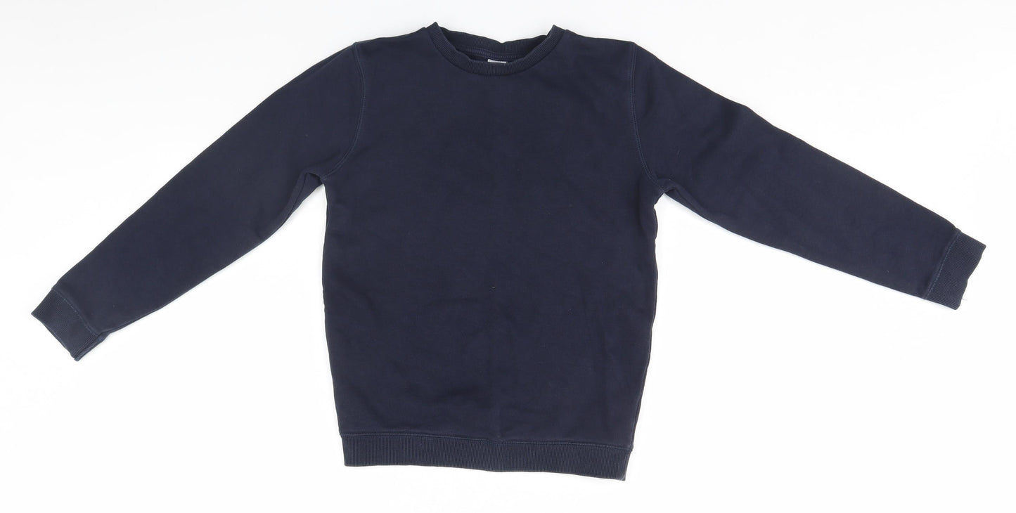 TU Boys Blue   Pullover Jumper Size 9 Years  - School