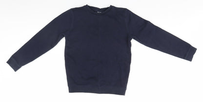 TU Boys Blue   Pullover Jumper Size 9 Years  - School