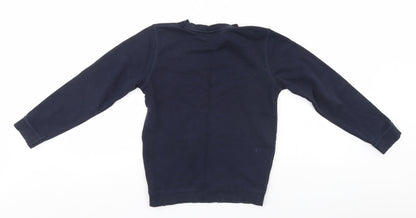 TU Boys Blue   Pullover Jumper Size 9 Years  - School