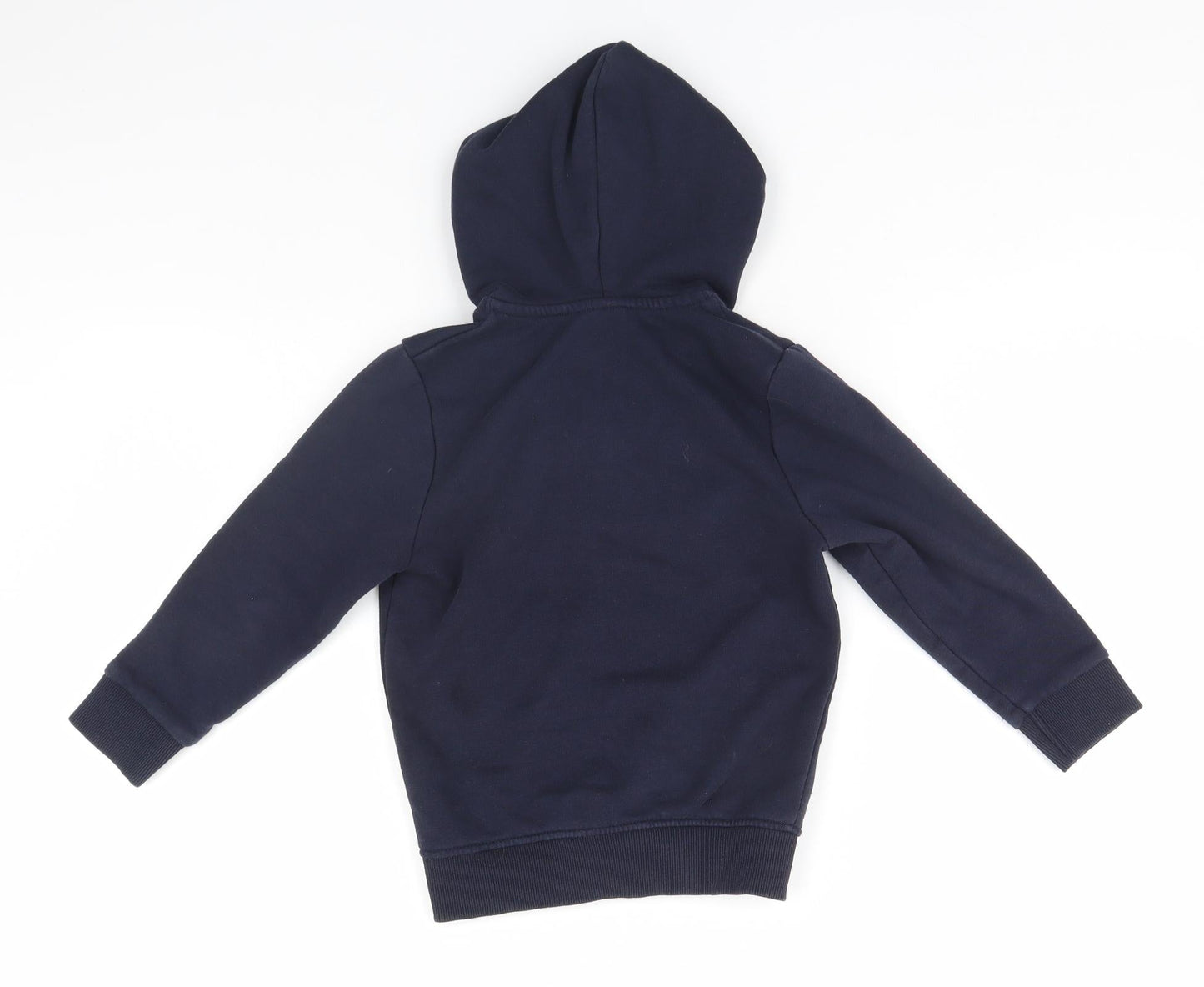 TU Boys Blue   Full Zip Hoodie Size 4 Years  - School
