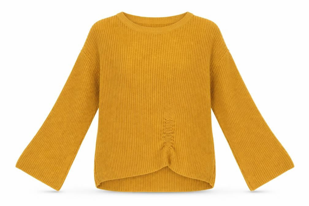 Womens UK Size 10 F&F Brown Pullover Jumper