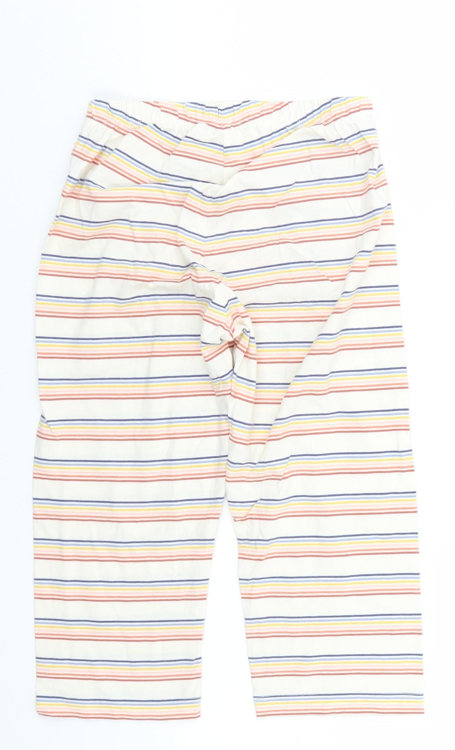 Woody Girls Multicoloured Striped  Cropped Trousers Size 12 Years