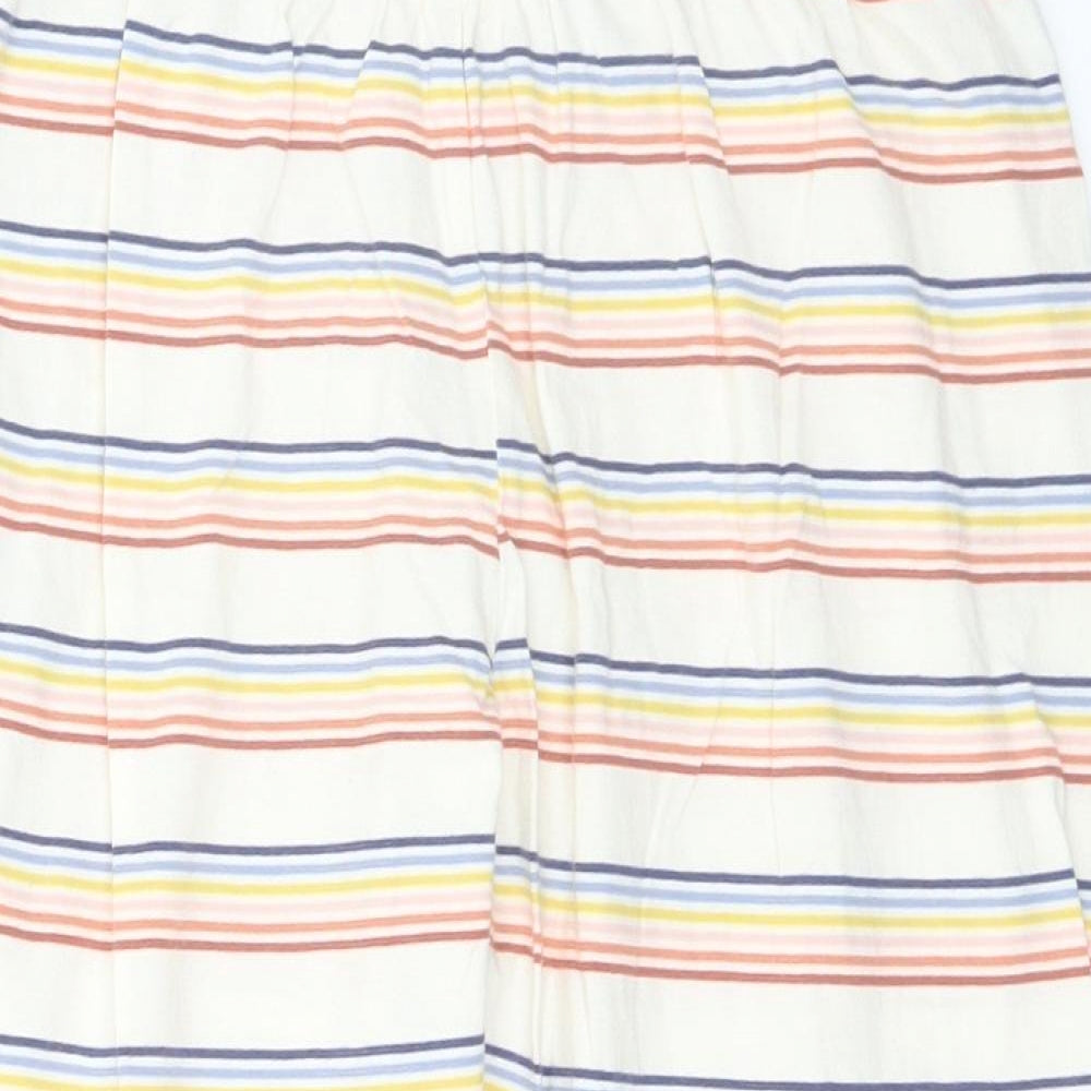 Woody Girls Multicoloured Striped  Cropped Trousers Size 12 Years