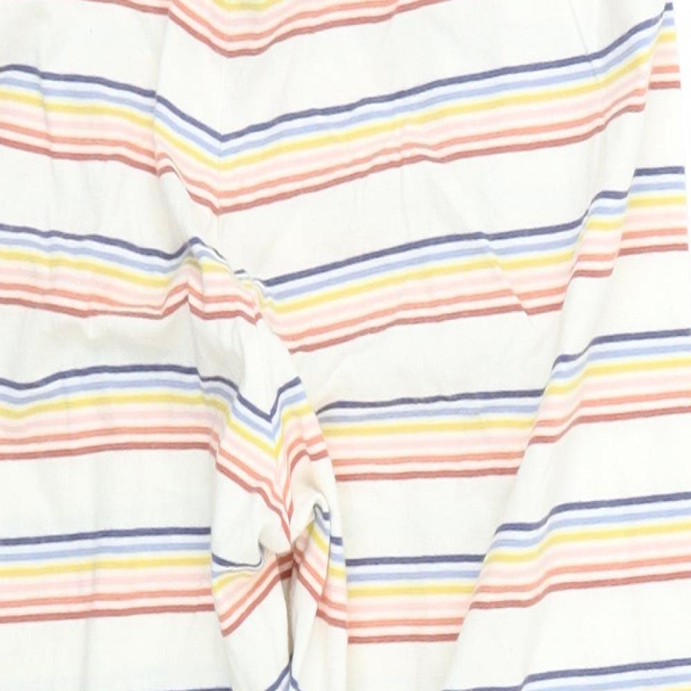 Woody Girls Multicoloured Striped  Cropped Trousers Size 12 Years