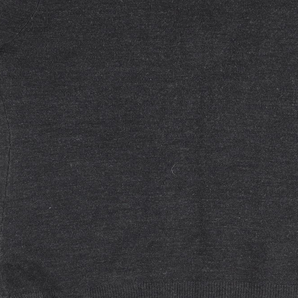 Womens UK Size 12 South Grey Cardigan Jumper