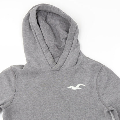 Hollister Womens Grey   Pullover Hoodie Size S