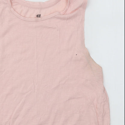 H&M Womens Pink   Basic T-Shirt Size S