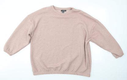 Primark Womens Pink   Pullover Jumper Size L