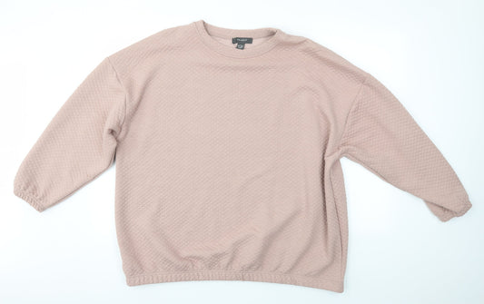 Primark Womens Pink   Pullover Jumper Size L