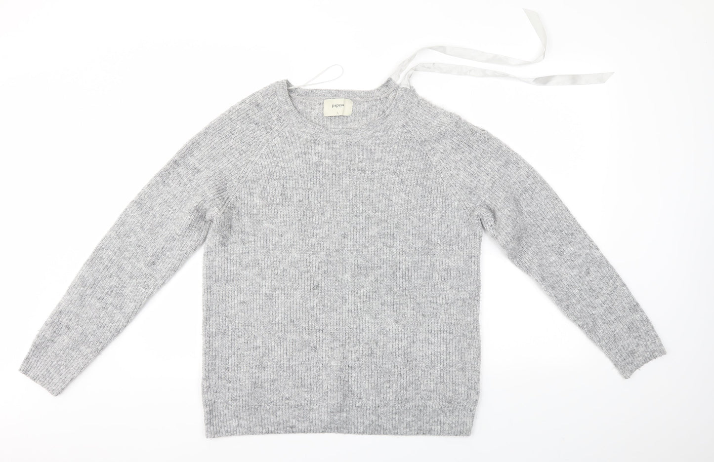 Womens UK Size L Matalan Grey Pullover Jumper
