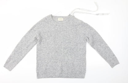 Womens UK Size L Matalan Grey Pullover Jumper