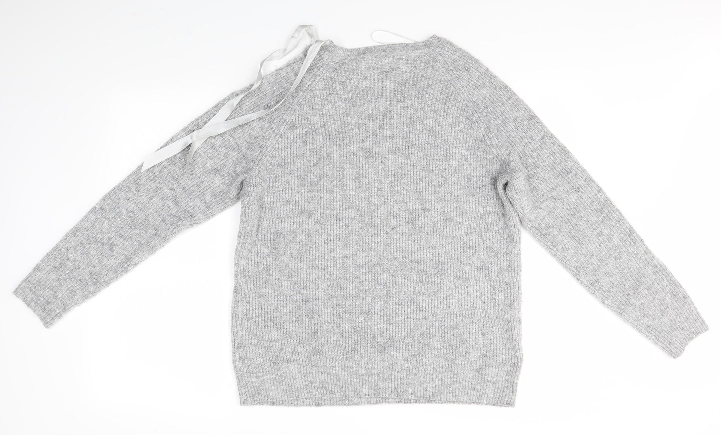 Womens UK Size L Matalan Grey Pullover Jumper