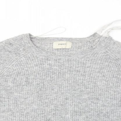 Womens UK Size L Matalan Grey Pullover Jumper