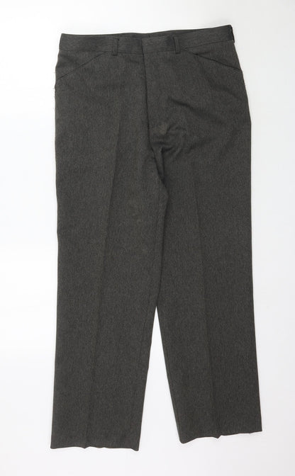 Greenwoods Mens Grey   Trousers  Size 34 in L29 in - Work Office