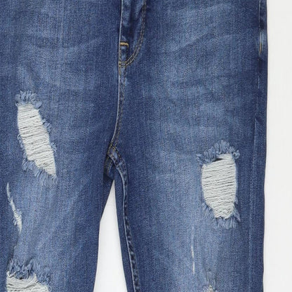 ASOS Womens Blue  Denim Skinny Jeans Size 32 in L31 in