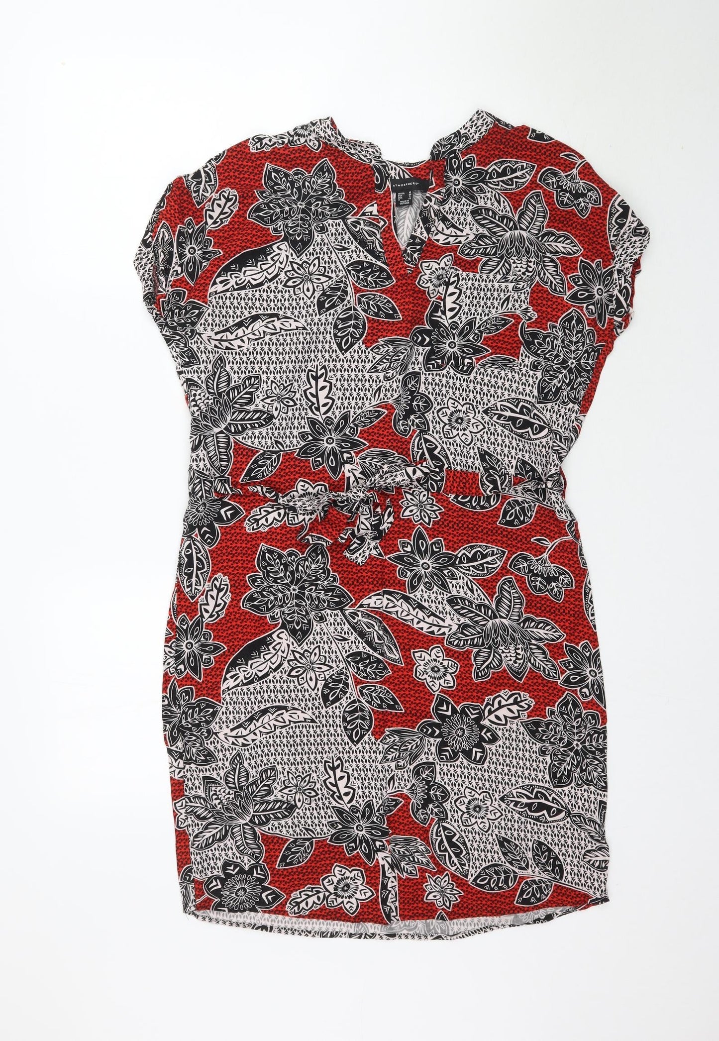 Atmosphere Womens Multicoloured Floral  A-Line  Size 10