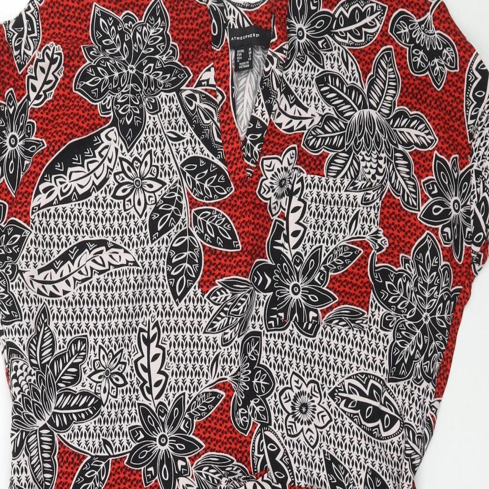 Atmosphere Womens Multicoloured Floral  A-Line  Size 10