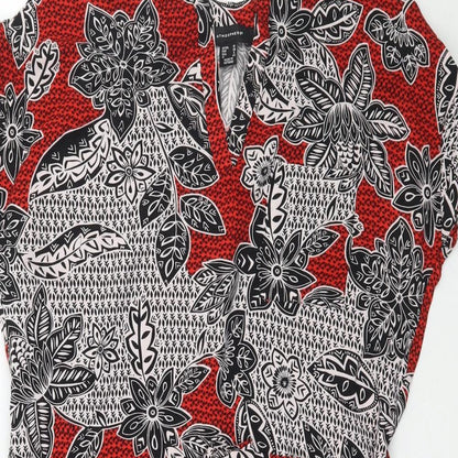 Atmosphere Womens Multicoloured Floral  A-Line  Size 10