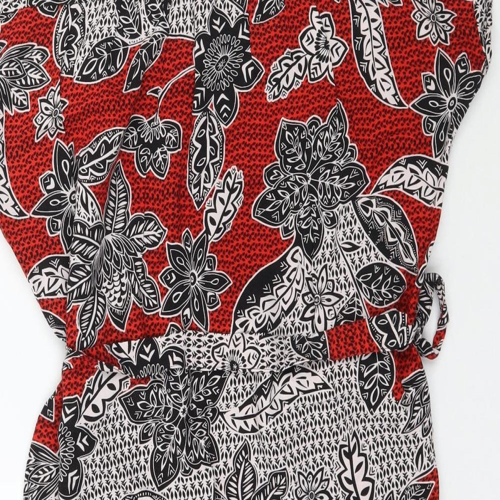 Atmosphere Womens Multicoloured Floral  A-Line  Size 10