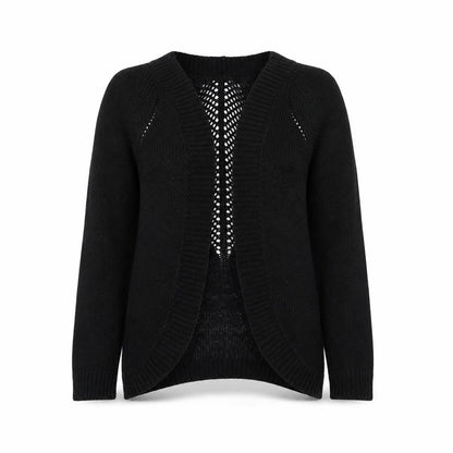 Womens UK Size 8 Select Black Cardigan Jumper