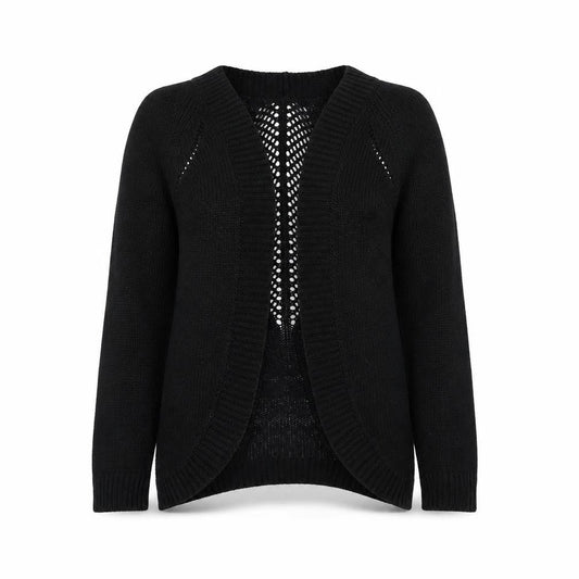 Womens UK Size 8 Select Black Cardigan Jumper