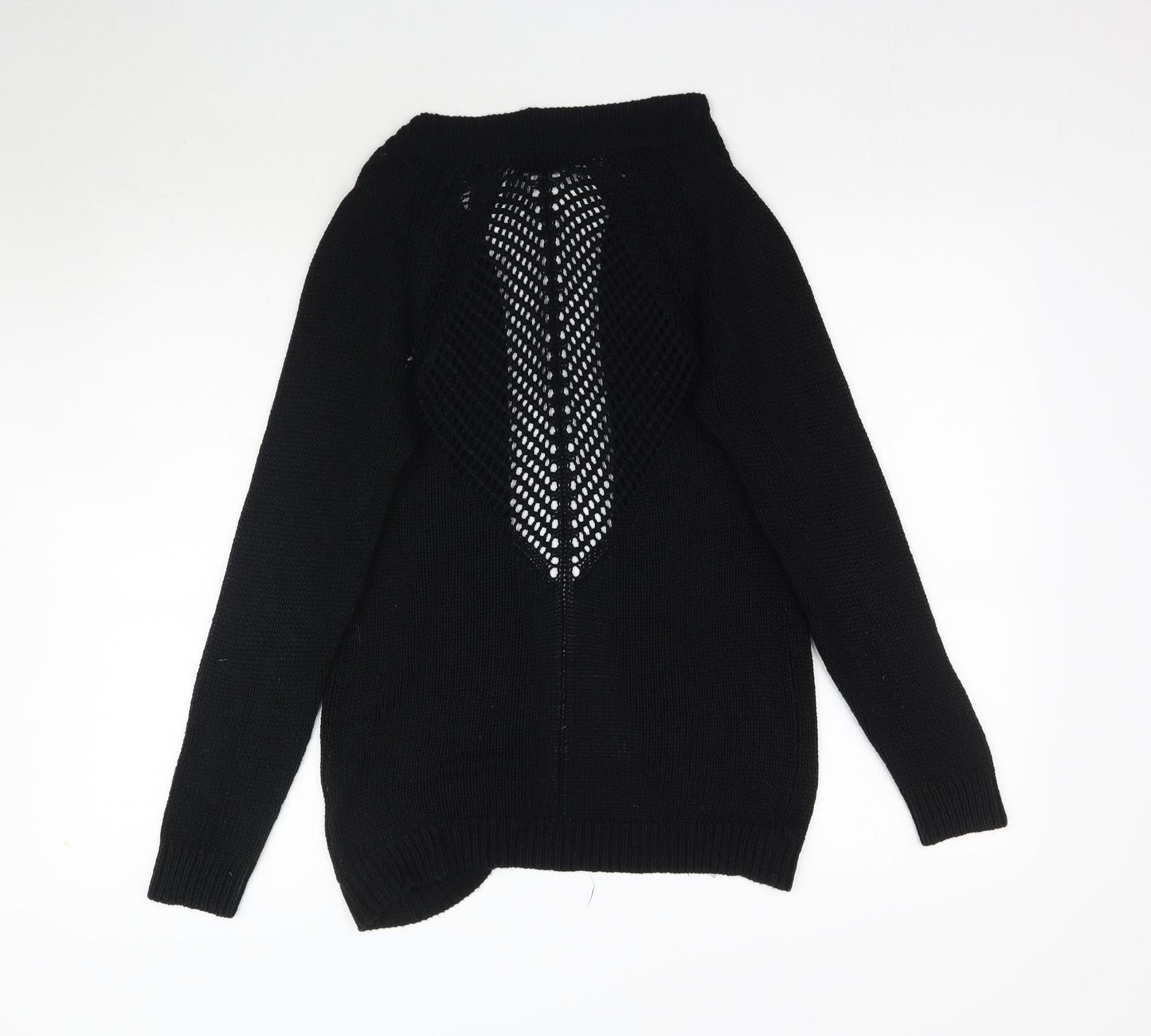 Womens UK Size 8 Select Black Cardigan Jumper