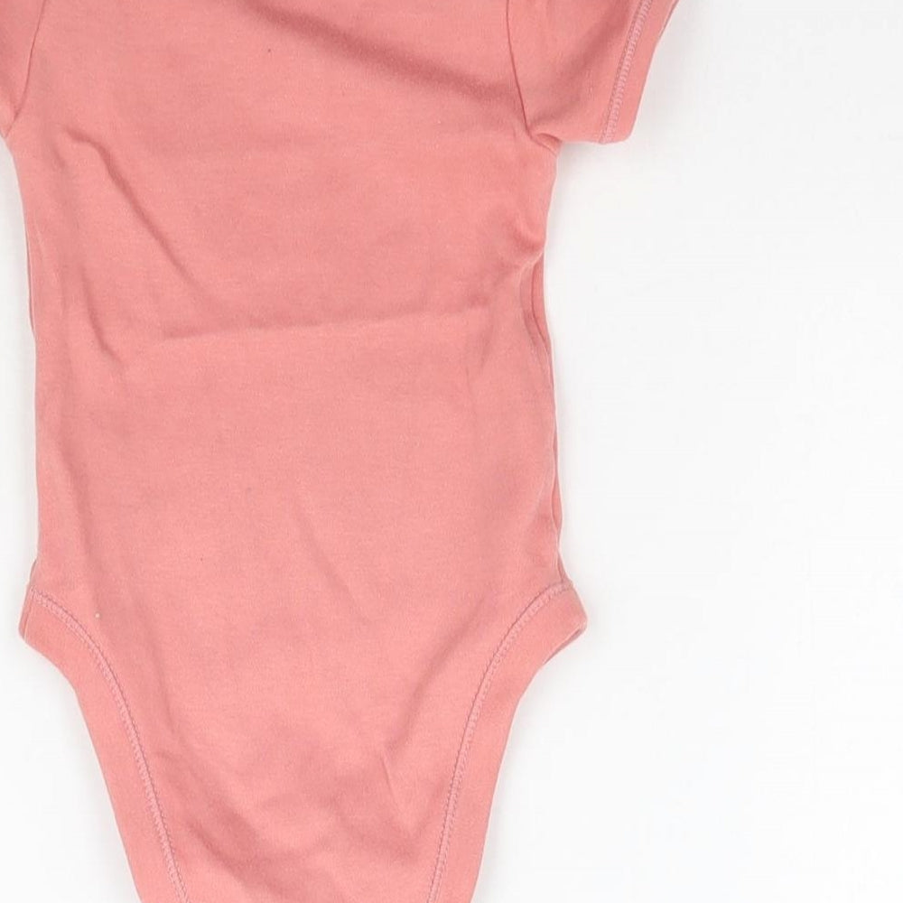 George Girls Pink   Babygrow One-Piece Size 9-12 Months