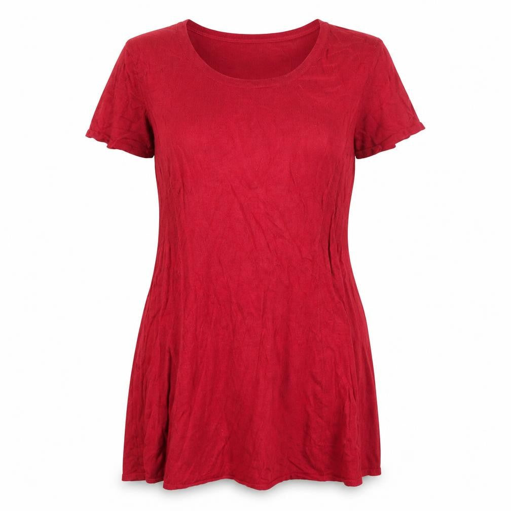 F&F Womens Red  Knit Pullover Jumper Size 16