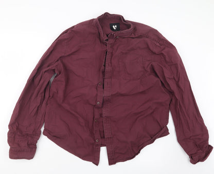 Very Mens Purple    Button-Up Size XL