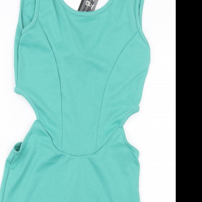 Missguided Womens Green   Mini  Size M