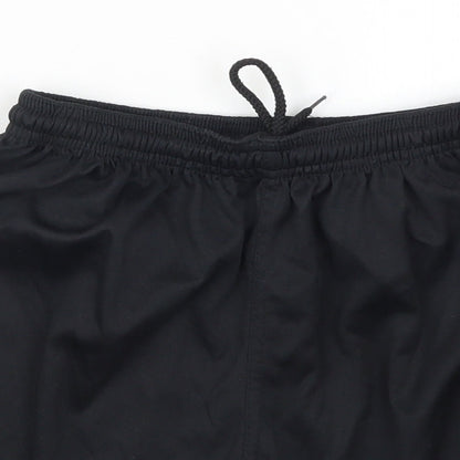 Falcon Mens Black   Sweat Shorts Size 24