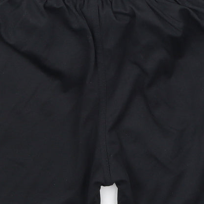 Falcon Mens Black   Sweat Shorts Size 24