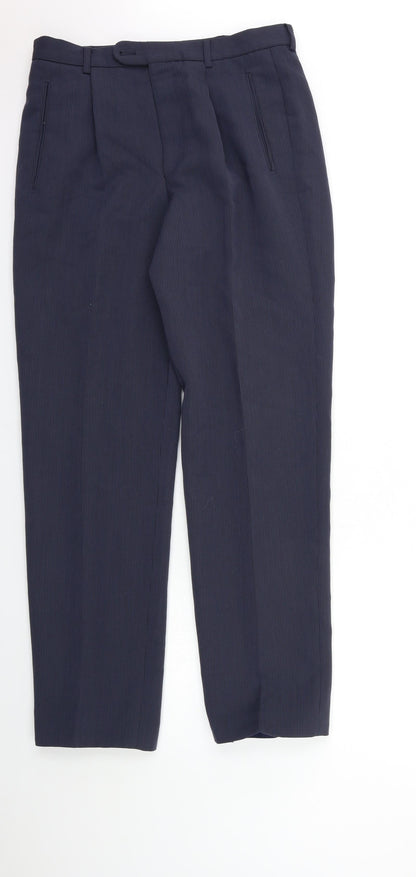 Preworn Mens Blue   Trousers  Size 33 in L33 in