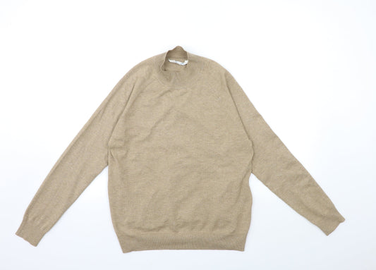 Primark Womens Brown  Knit Pullover Jumper Size 12