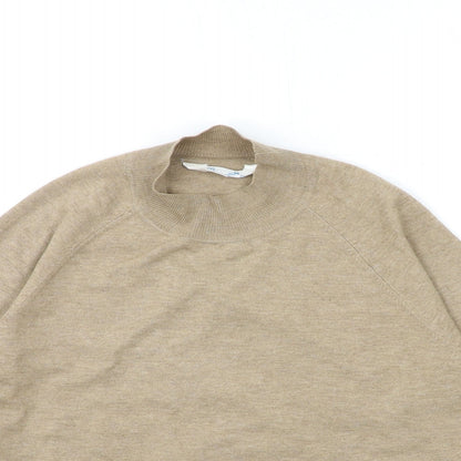 Primark Womens Brown  Knit Pullover Jumper Size 12