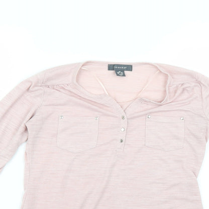 Primark Womens Pink   Basic Blouse Size 6