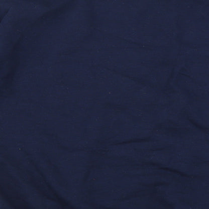 Gildan Mens Blue   Pullover Jumper Size L