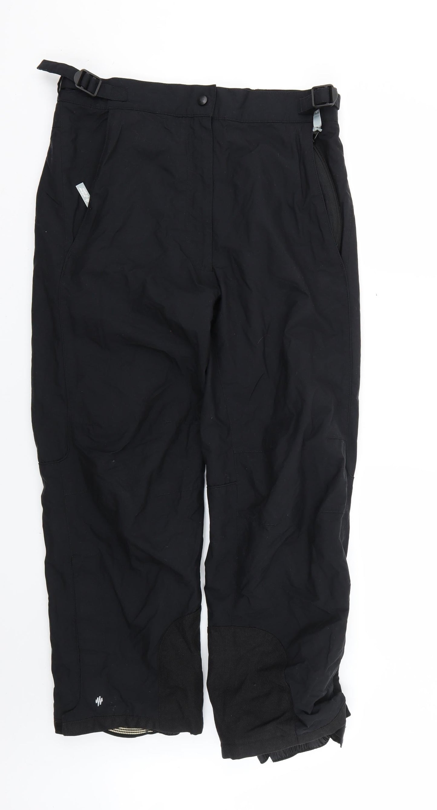 Marks and Spencer Mens Black   Rain Trousers Trousers Size XL L26 in